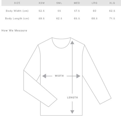 ysl clothing size chart|ysl shirts size chart.